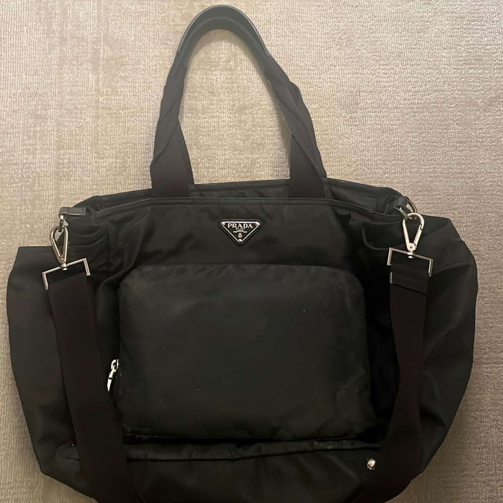 COPY - Authentic Prada Diaper/Baby Bag - Black